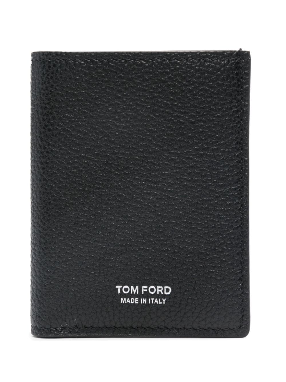 TOM FORD logo-print leather cardholder