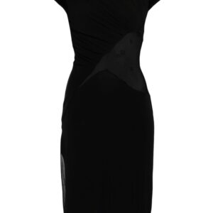 Givenchy panelled crepe midi dress