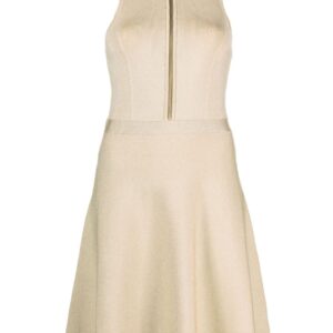 Michael Michael Kors half-zip lurex minidress