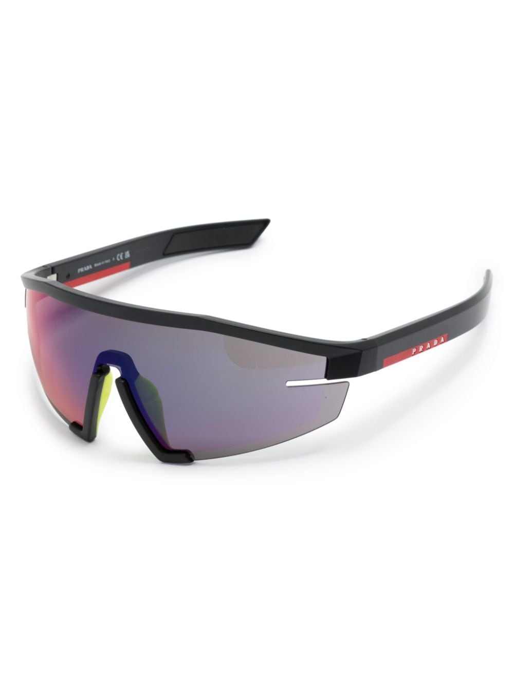 Prada Eyewear Linea Rossa shield-frame sunglasses - Image 2