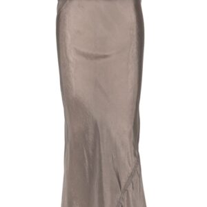 Rick Owens  Calf Bias midi skirt