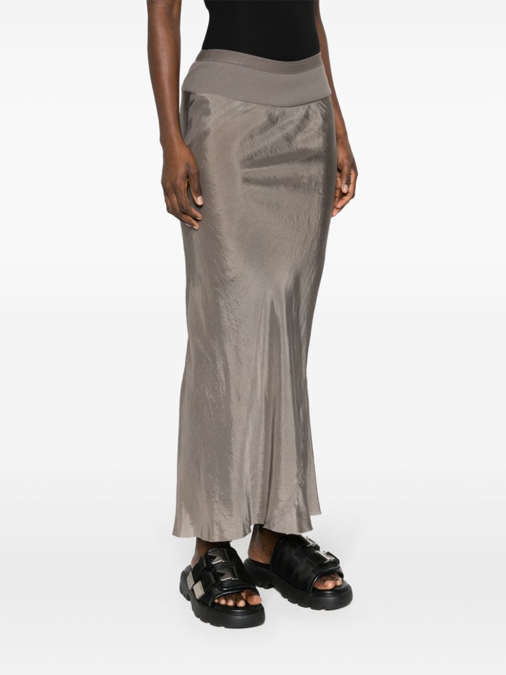 Rick Owens Calf Bias midi skirt - Image 3