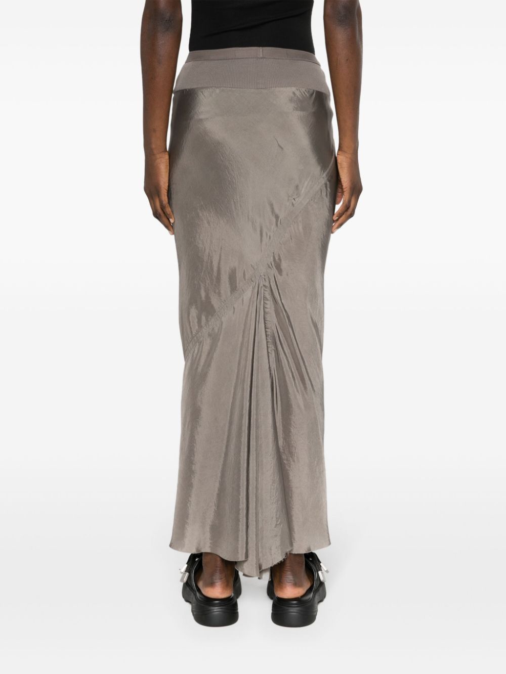 Rick Owens Calf Bias midi skirt - Image 4