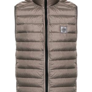 Stone Island  Compass-patch padded gilet