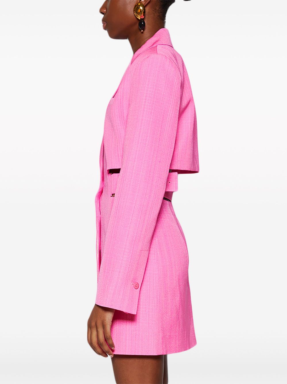Jacquemus La Robe Bari blazer minidress - Image 4