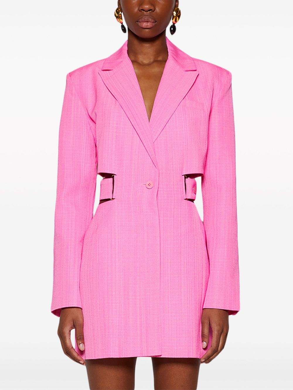 Jacquemus La Robe Bari blazer minidress - Image 3