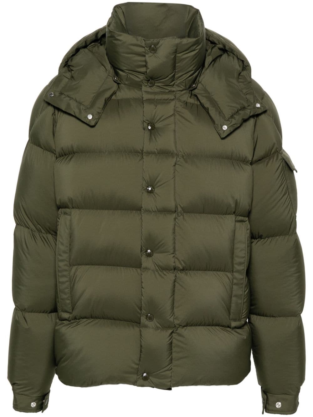 Moncler logo-patch padded jacket