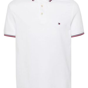 Tommy Hilfiger logo-embroidered cotton polo shirt