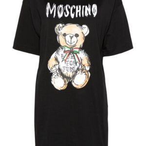 Moschino Teddy Bear-print T-shirt dress