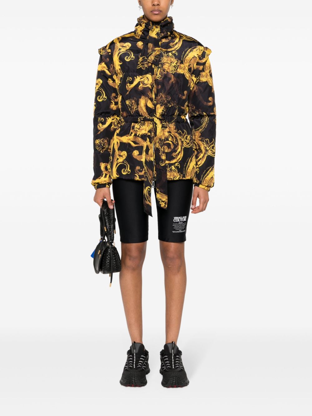 Versace Jeans Couture Barocco-print down jacket - Image 2