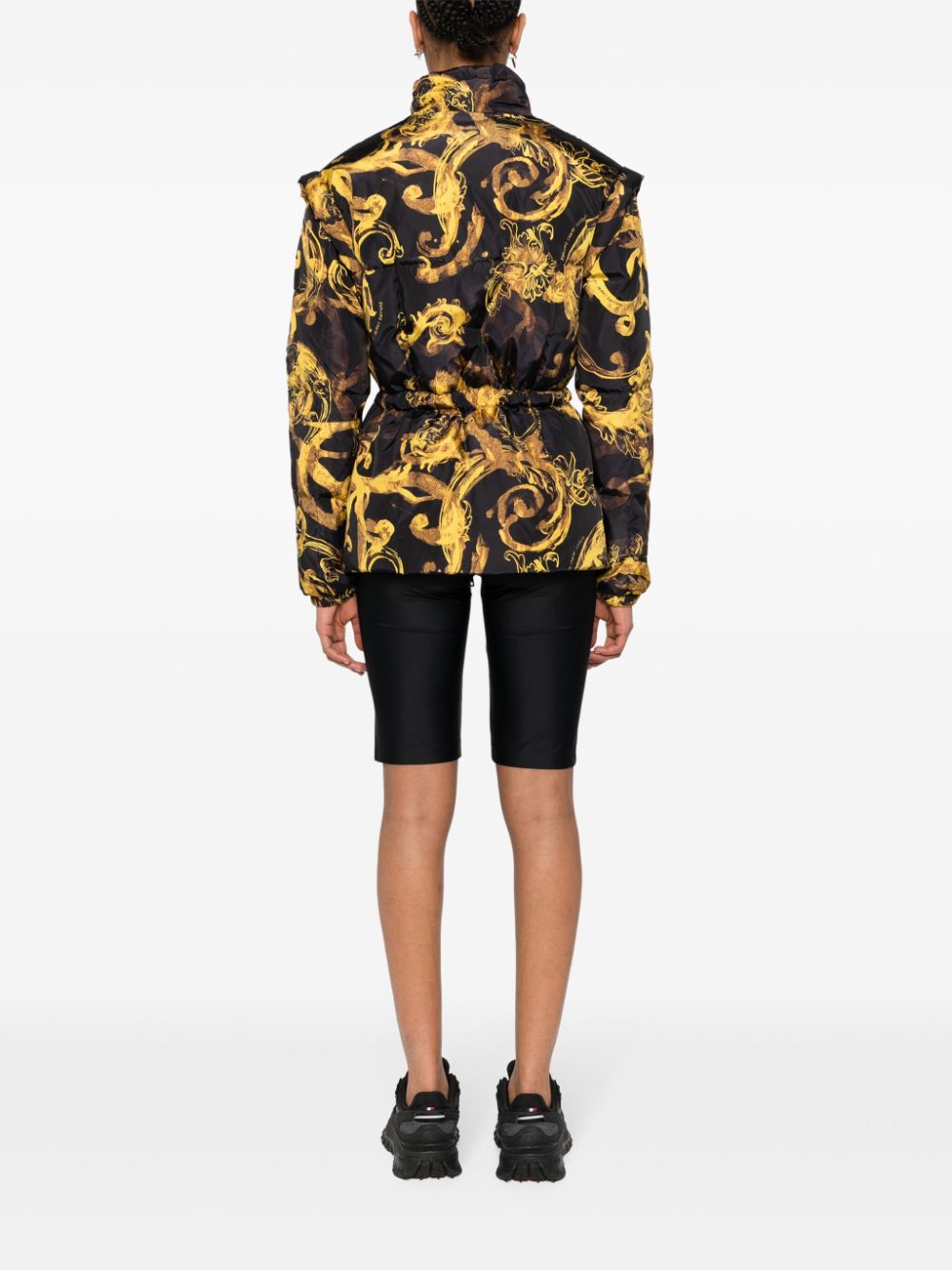 Versace Jeans Couture Barocco-print down jacket - Image 4