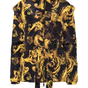 Versace Jeans Couture  Barocco-print down jacket