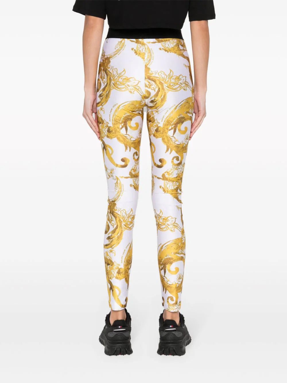 Versace Jeans Couture Watercolour Couture leggings - Image 4
