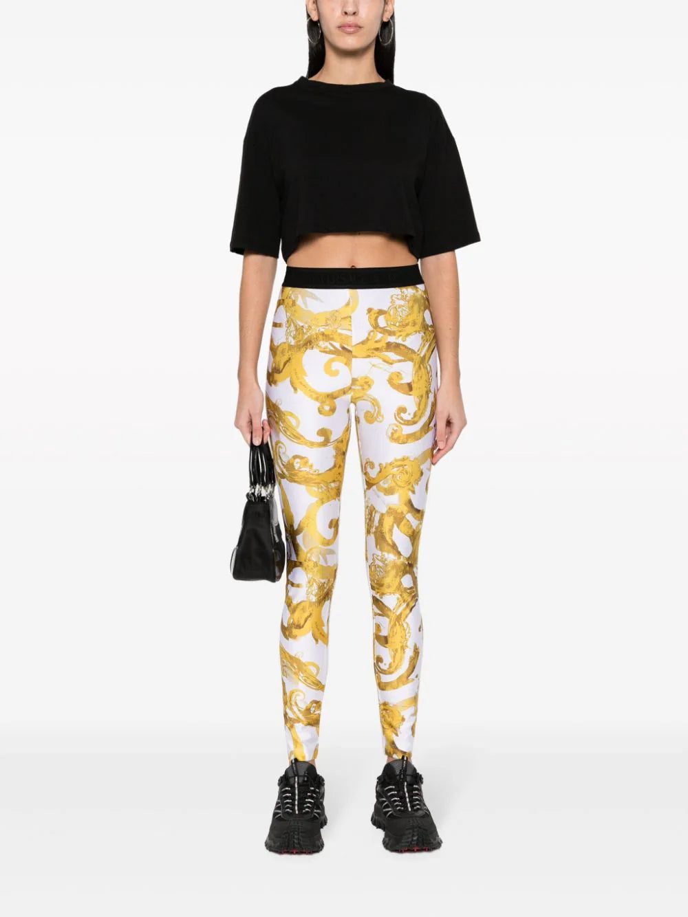 Versace Jeans Couture Watercolour Couture leggings - Image 2