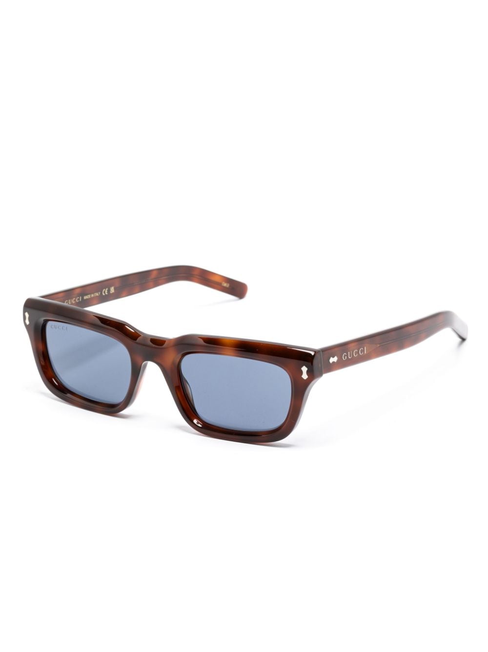 Gucci Eyewear tortoiseshell rectangle-frame sunglasses - Image 2