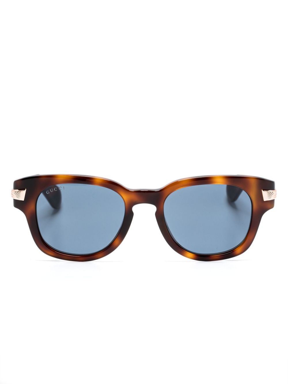 Gucci Eyewear tortoiseshell square-frame sunglasses