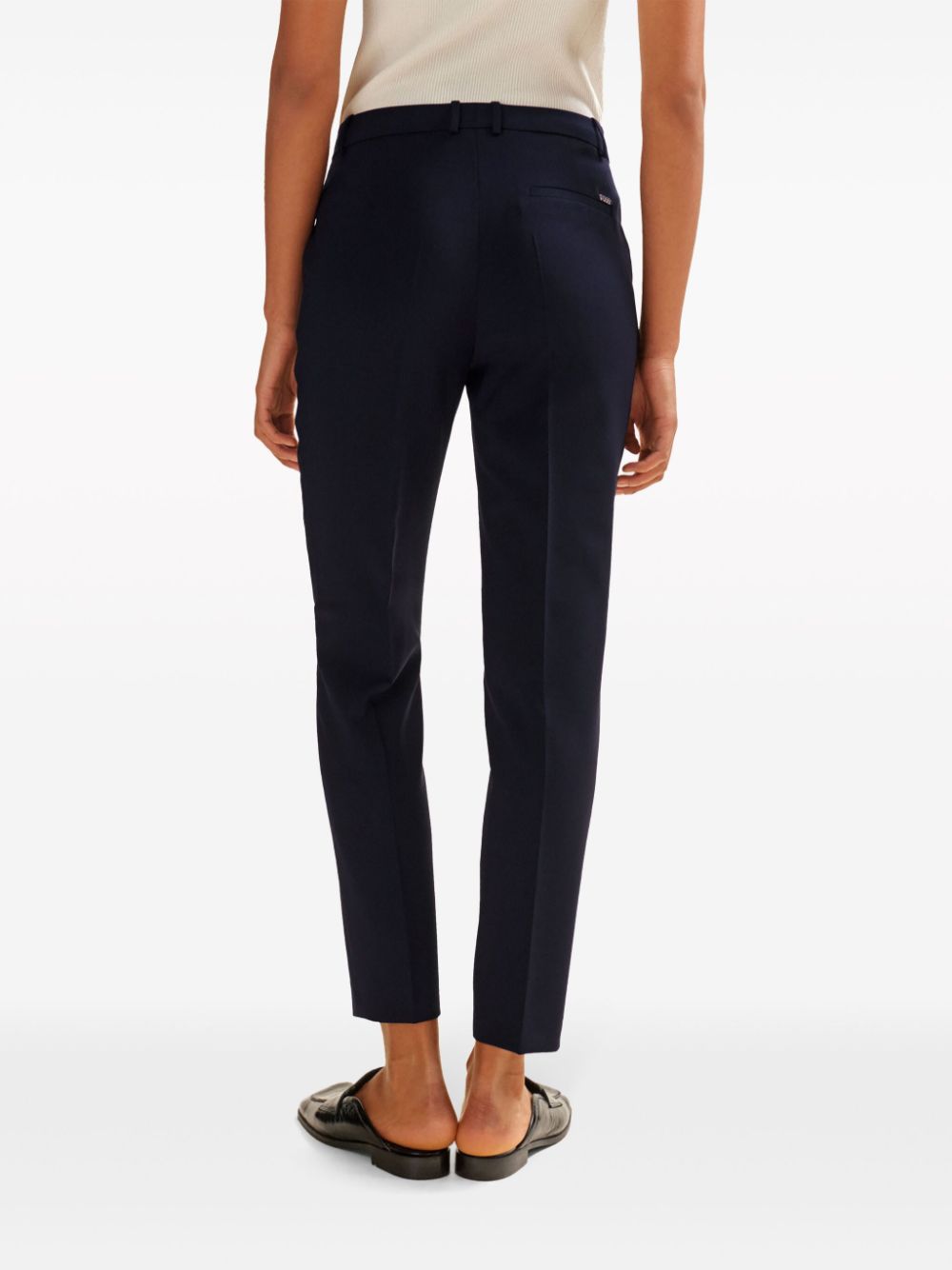 BOSS virgin wool cropped trousers - Image 4