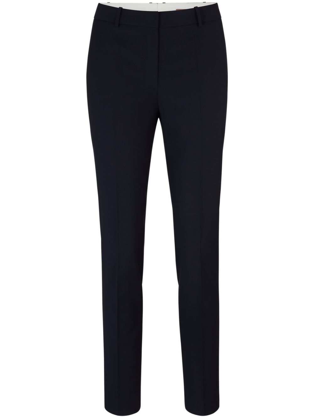 BOSS virgin wool cropped trousers