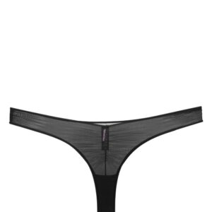 Maison Close semi-sheer draped thong