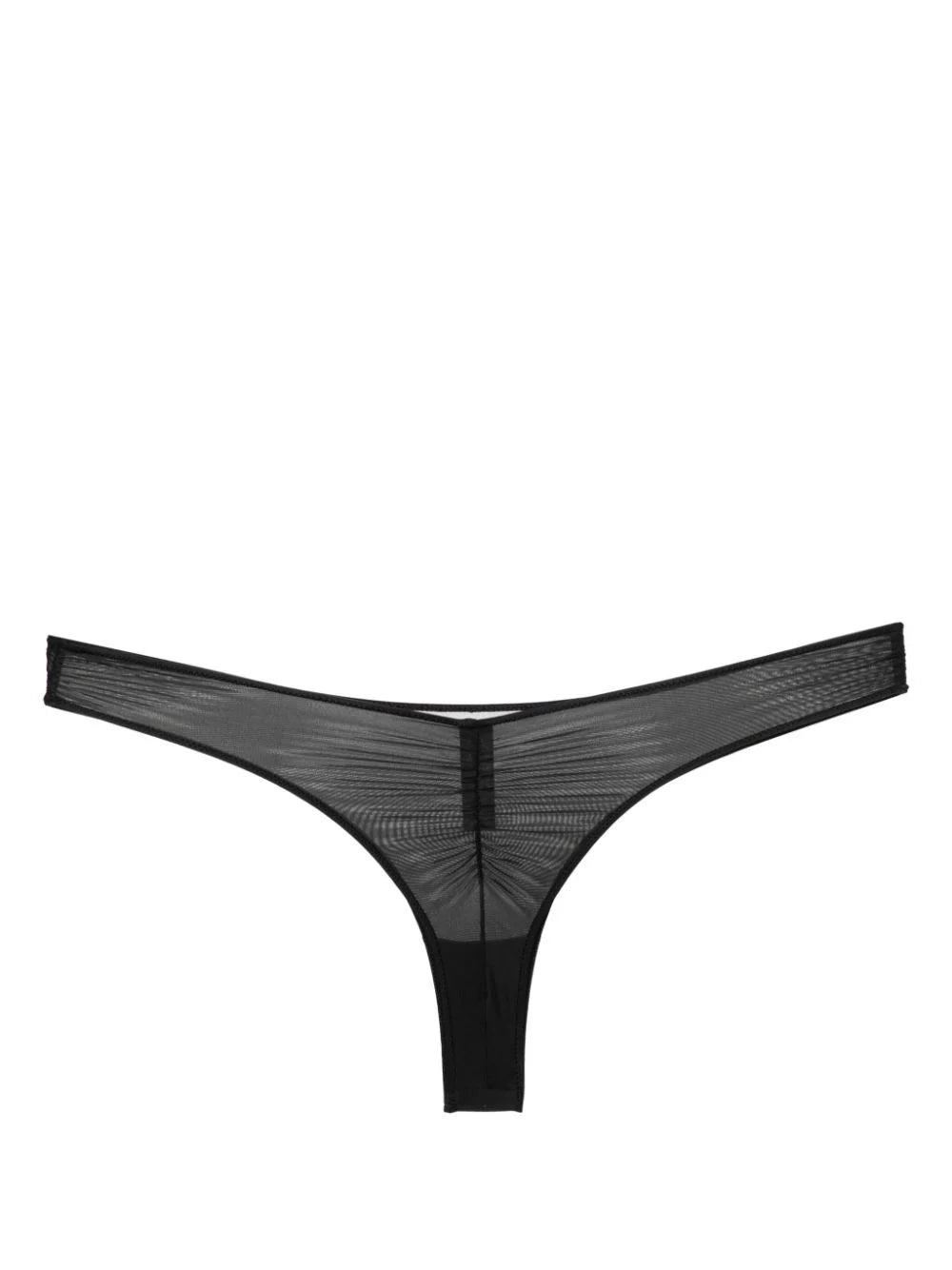 Maison Close semi-sheer draped thong - Image 2