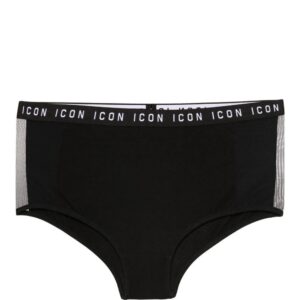 DSQUARED2  logo-waistband mesh-panelled brief