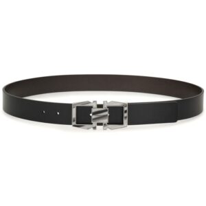 Louis Vuitton Reversible and adjustable Gancini belt