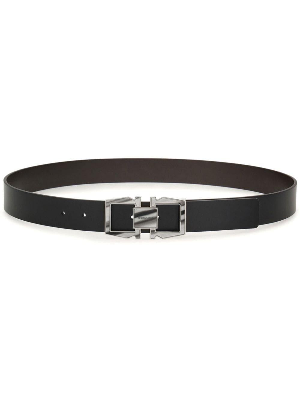 Louis Vuitton Reversible and adjustable Gancini belt