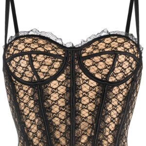 Gucci  GG Net corset top
