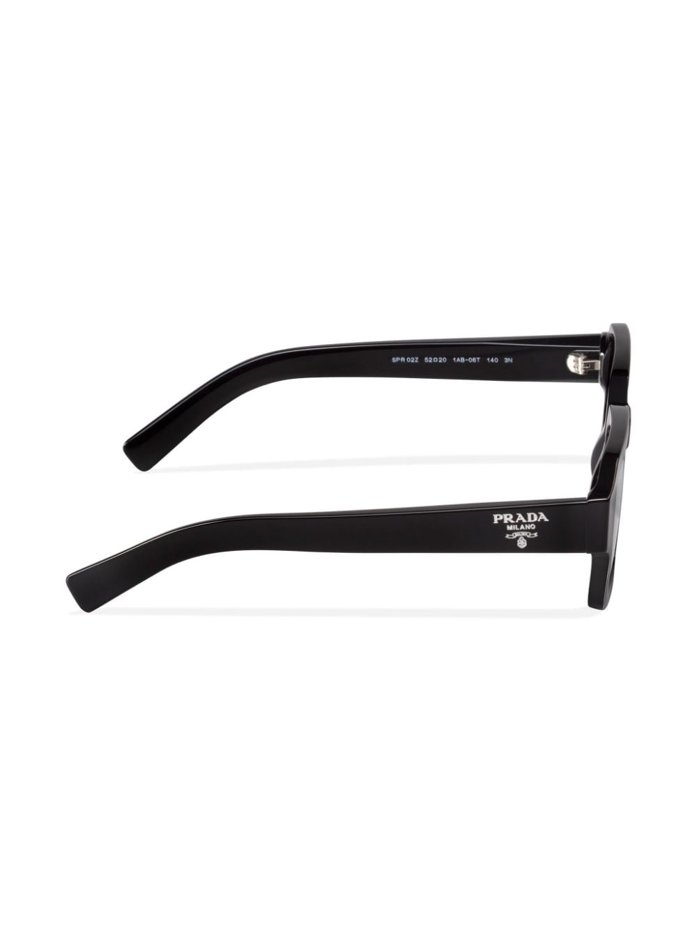 Prada Eyewear logo-detail rectangle-frame sunglasses - Image 2