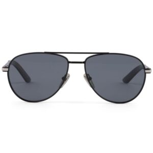 Prada Eyewear logo-plaque pilot-frame sunglasses