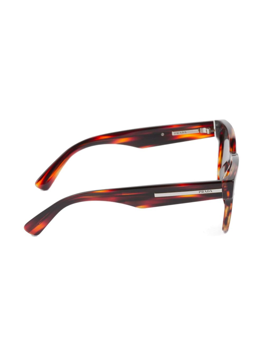 Prada Eyewear logo-plaque square-frame sunglasses - Image 2