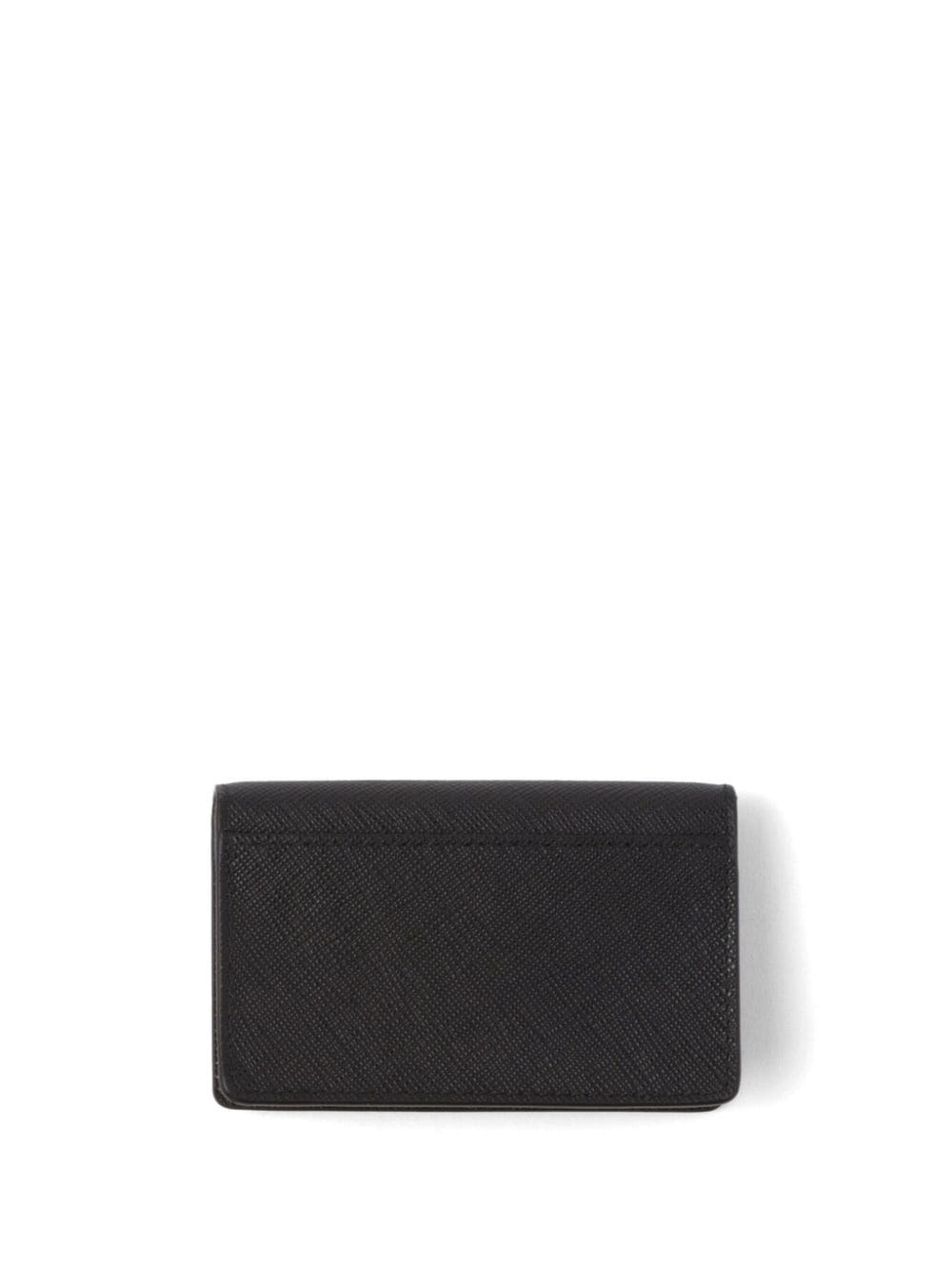 Prada triangle-logo Saffiano leather cardholder - Image 2