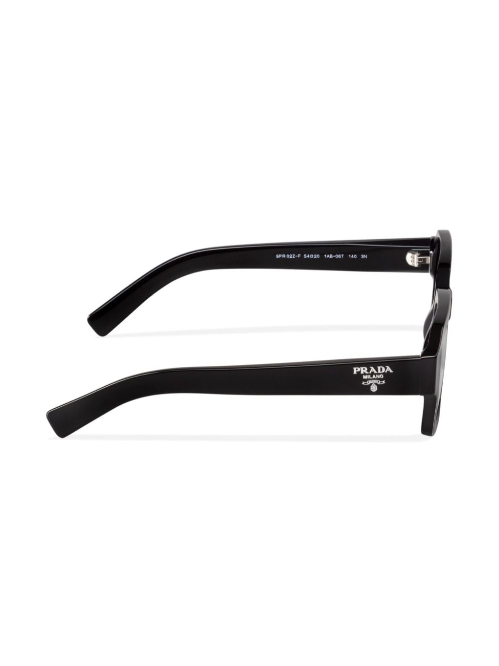 Prada Eyewear logo-detail rectangle-frame sunglasses - Image 3