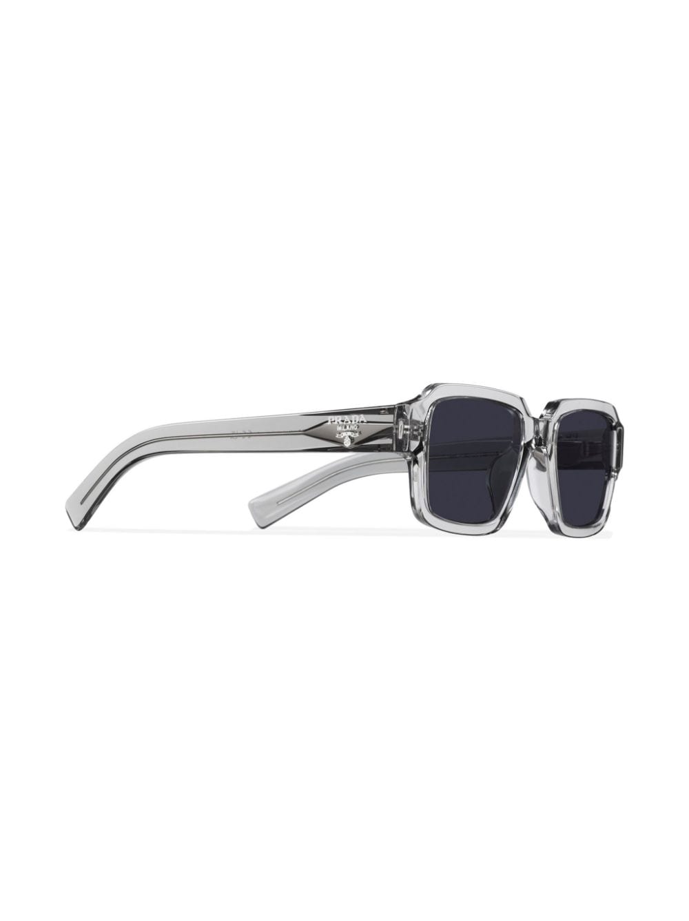Prada Eyewear logo-detail rectangle-frame sunglasses - Image 2
