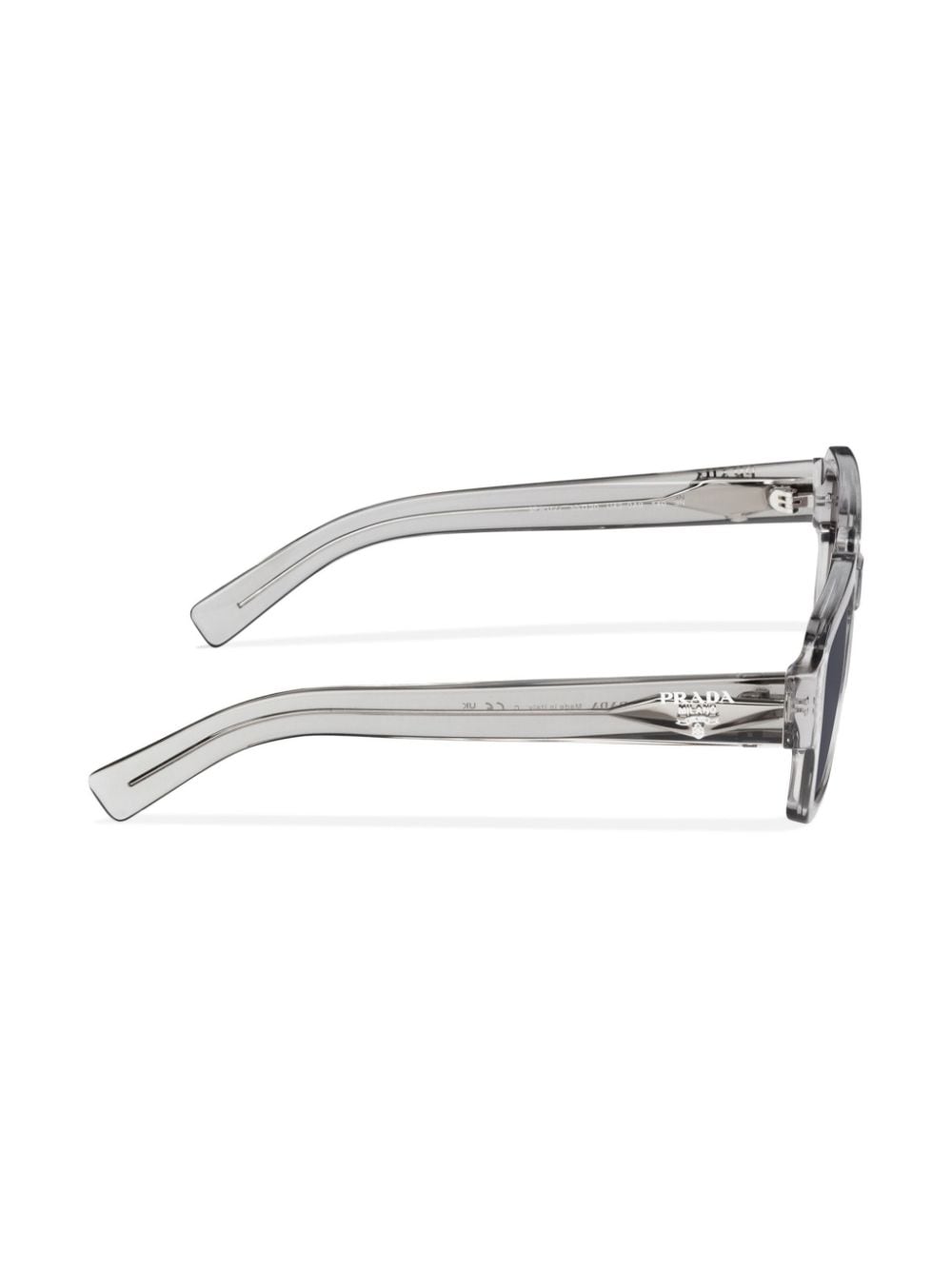 Prada Eyewear logo-detail rectangle-frame sunglasses - Image 3