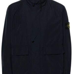 Stone Island Compass-badge concealed-hood jacket