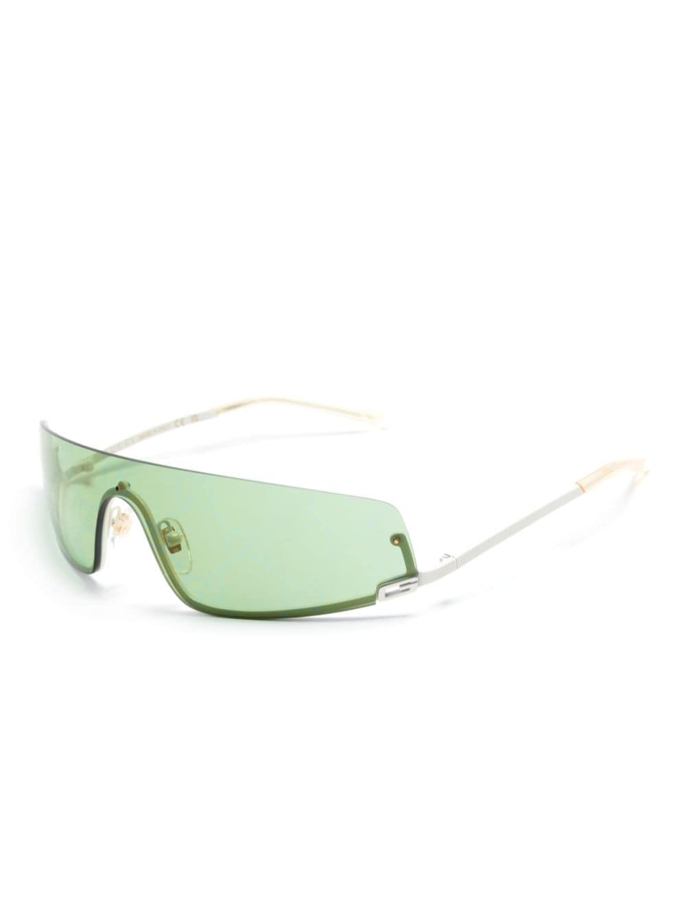Gucci Eyewear Square-G-motif shield-frame sunglasses - Image 2