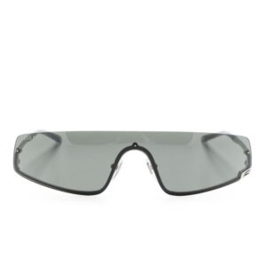 Gucci Eyewear Square-G-motif shield-frame sunglasses