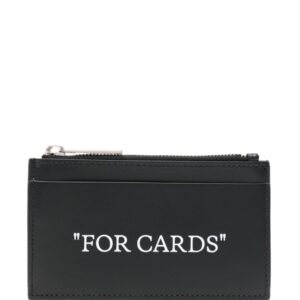 Off-White For Cards leather cardholder