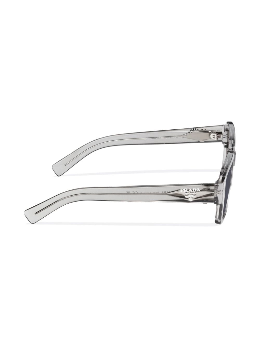 Prada Eyewear logo-detail rectangle-frame sunglasses - Image 3