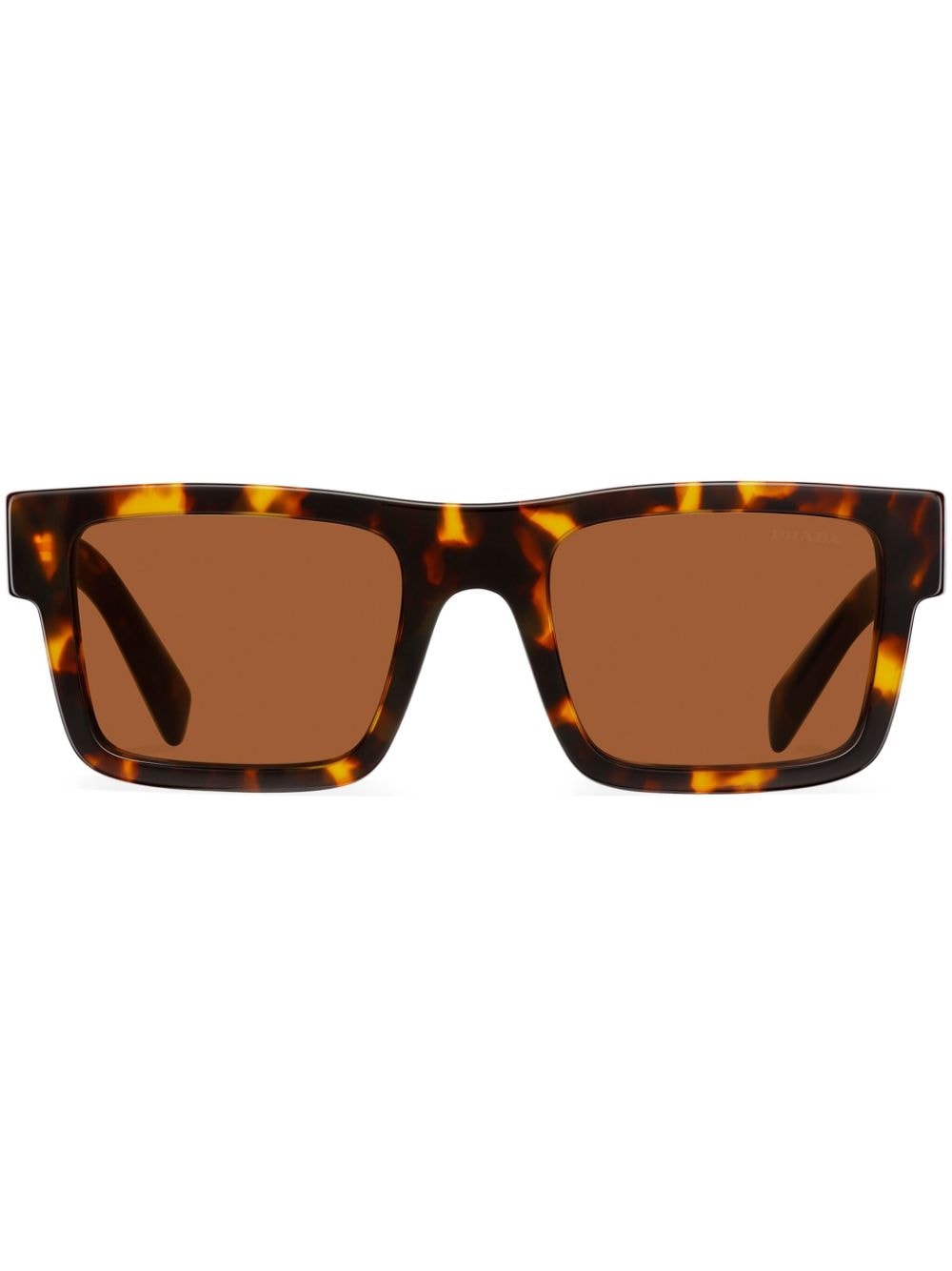 Prada Eyewear square-frame tortoiseshell-effect sunglasses