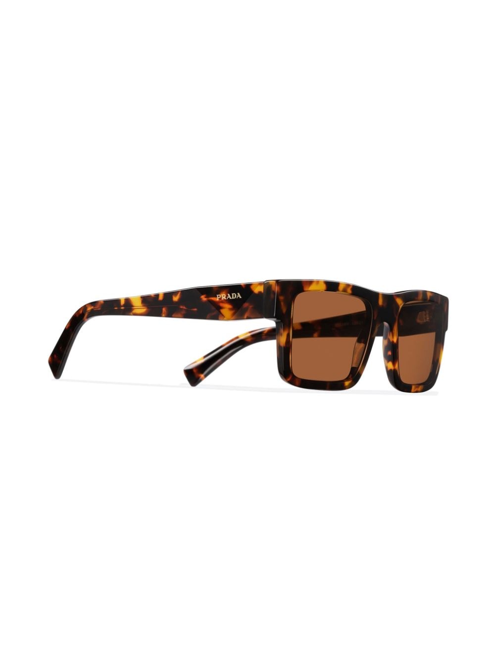 Prada Eyewear square-frame tortoiseshell-effect sunglasses - Image 3