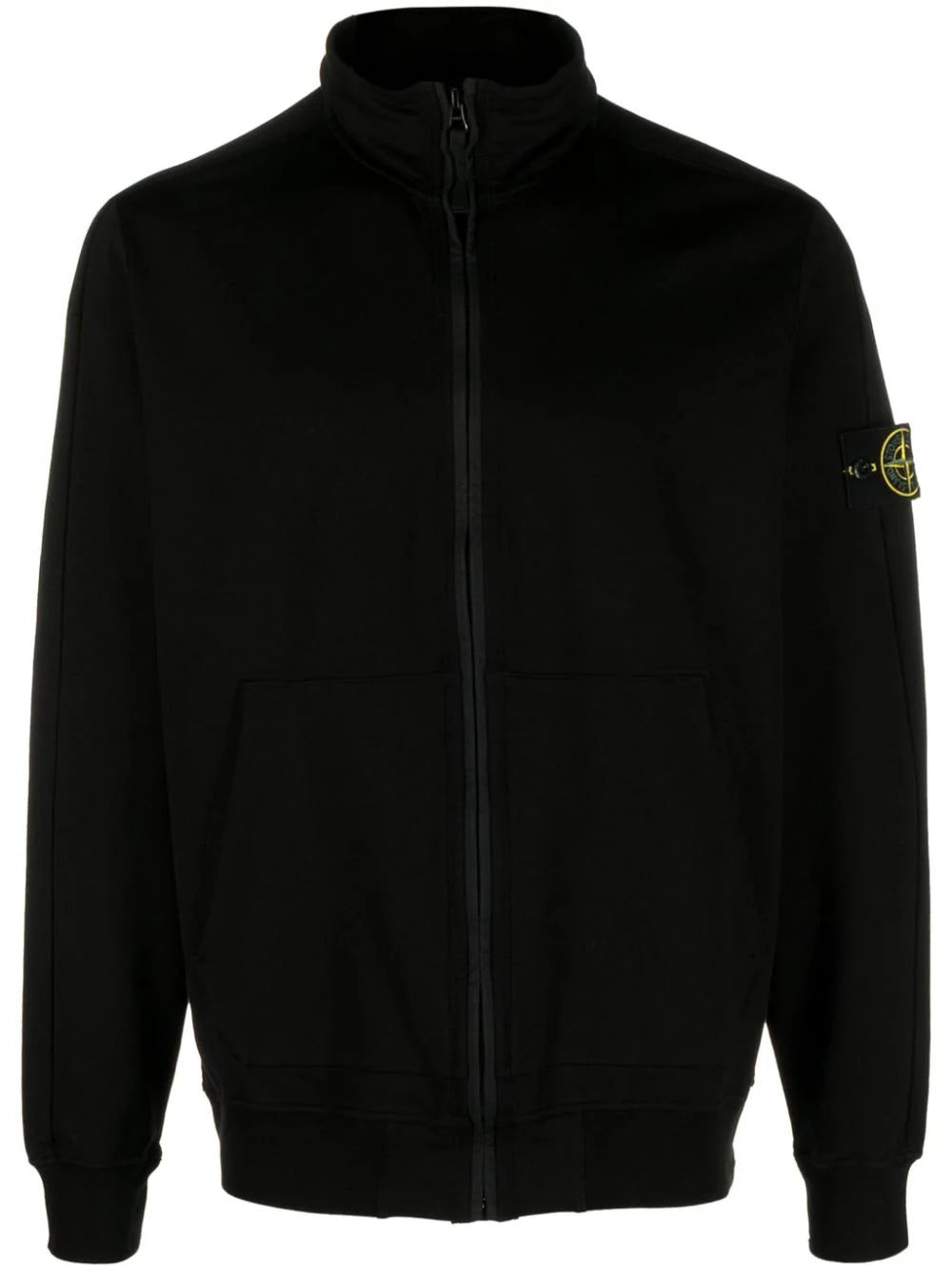 Stone Island Compass-appliqué track jacket