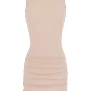 Saint Laurent sleeveless tulle minidress