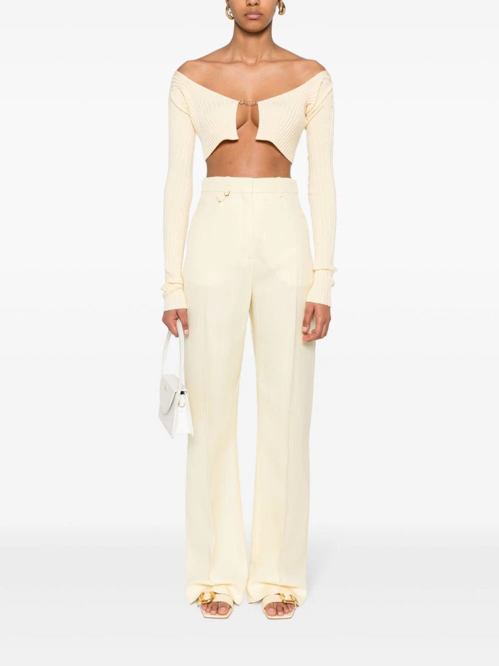 Jacquemus Le Pantalon Sauge flared trousers - Image 2