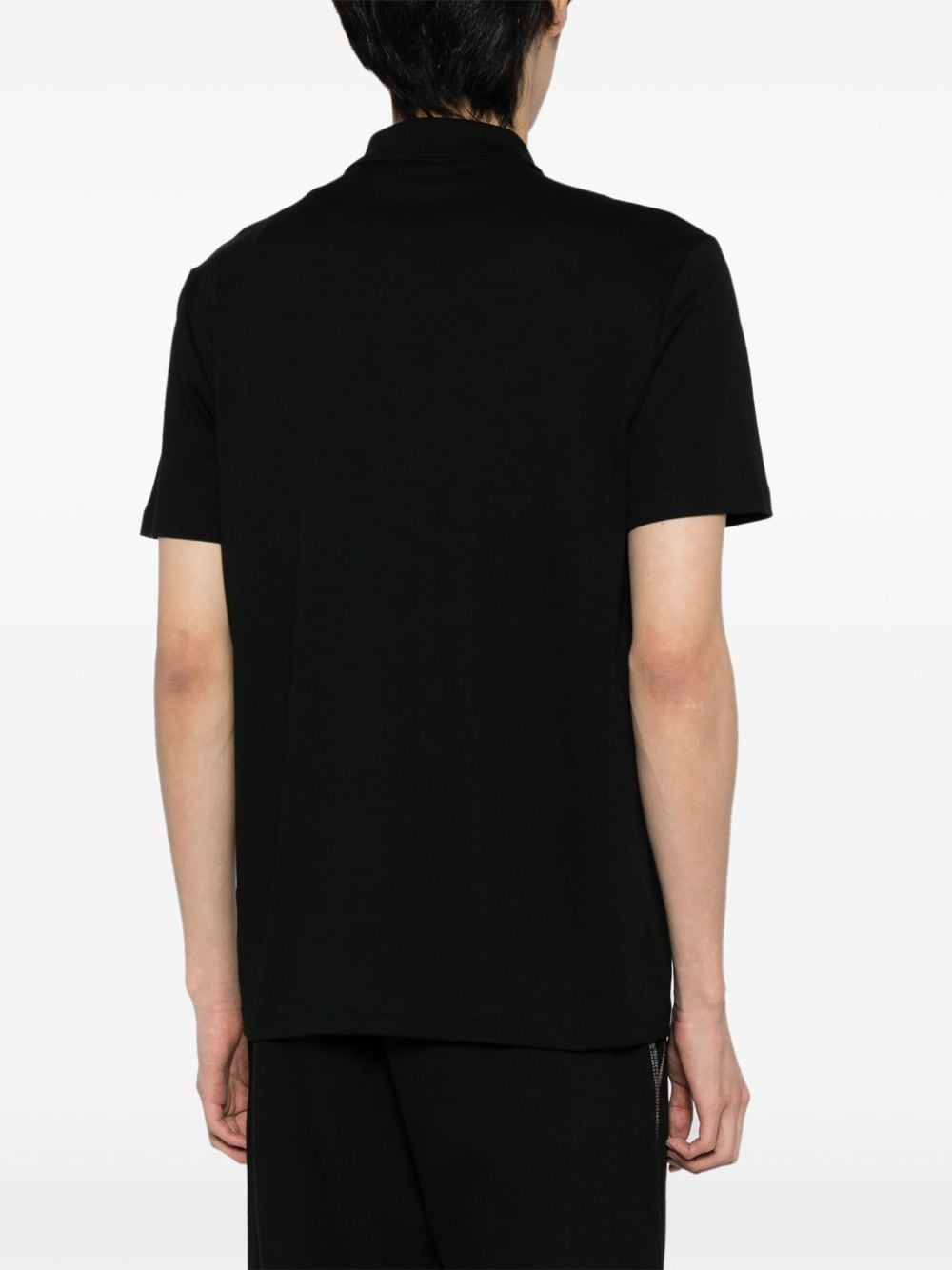 HUGO Deresom 241 cotton polo shirt - Image 4