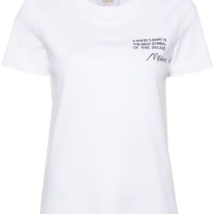 Moschino logo-print organic cotton T-shirt