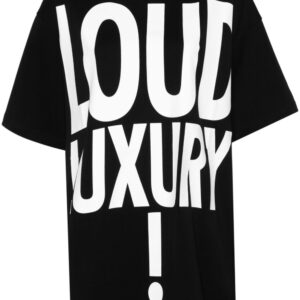 Moschino slogan-print cotton T-shirt