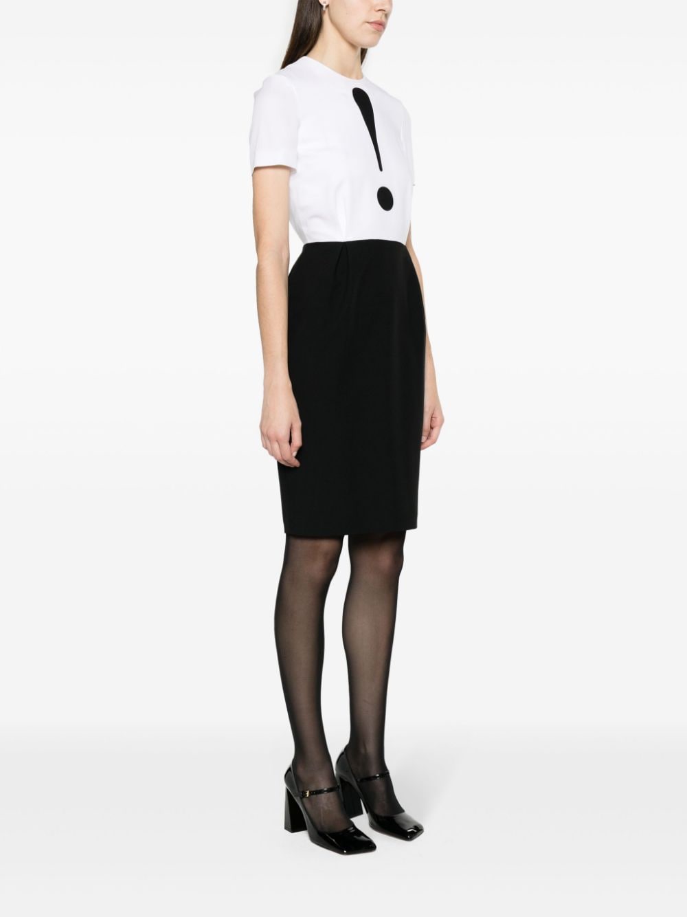 Moschino exclamation point mid-length dress - Image 3