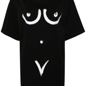 Moschino motif-print cotton T-shirt